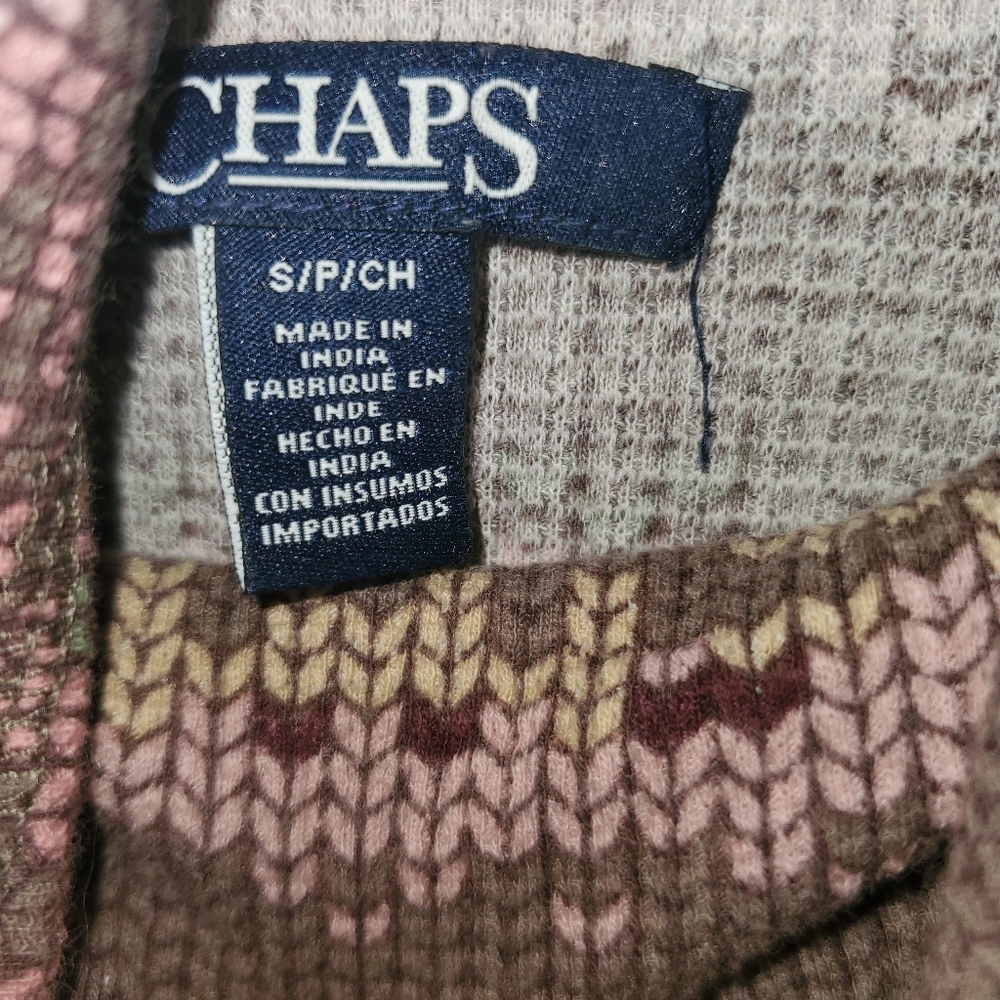 Chaps Aztec Print Hoodie - Picture 4 of 4